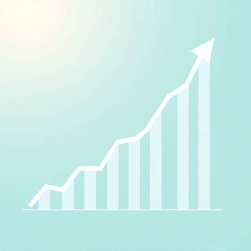 Gr&radic;&deg;ficos ascendentes mostrando crecimiento financiero