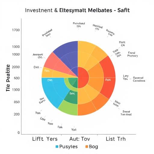 Gr치fico que ilustra la diversificaci칩n de una cartera de inversiones